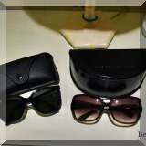 H05. Ray-Ban and Marc Jacobs sunglasses. 